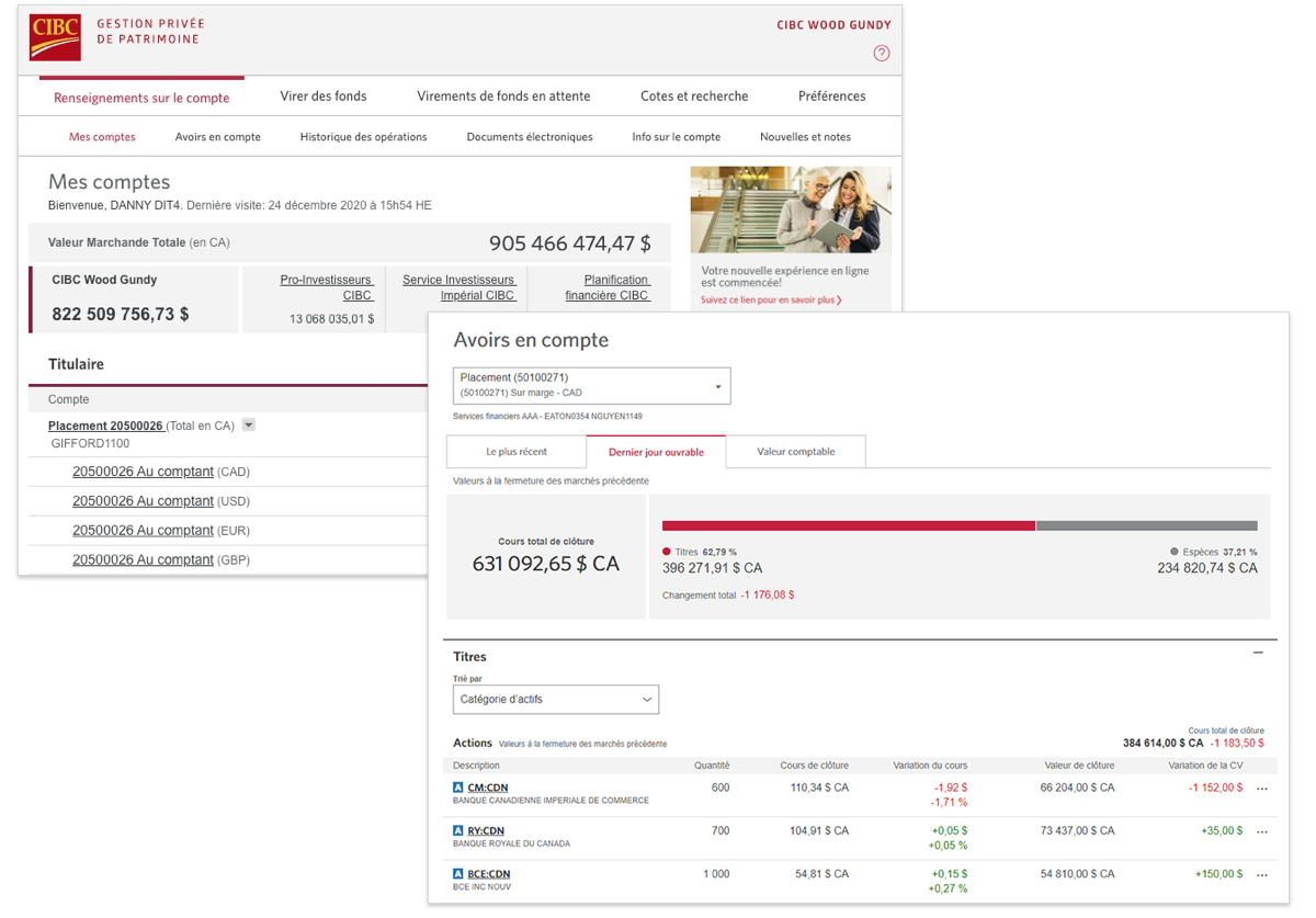 Nouveau Site Web Et Application Mobile Am lior e CIBC Wood Gundy